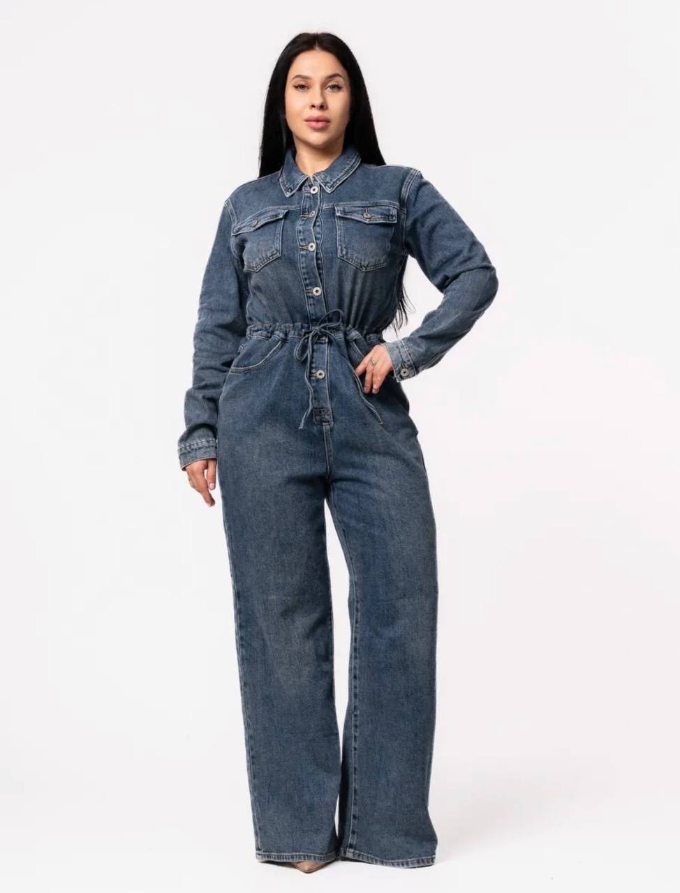 комбинезон женский джинсовый,джинсовые комбинезоны,комбинезон джинс f412-14152 middle blue,комбинезон левайс женские,комбинезон