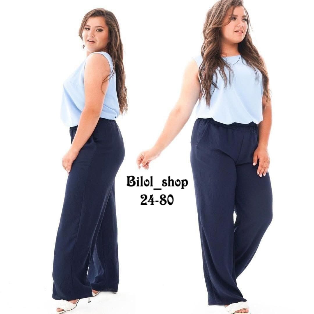 женские брюки большие размеры,широкие брюки больших размеров,брюки палаццо большие размеры,ткань жатка для брюк,брюки палаццо женские летние