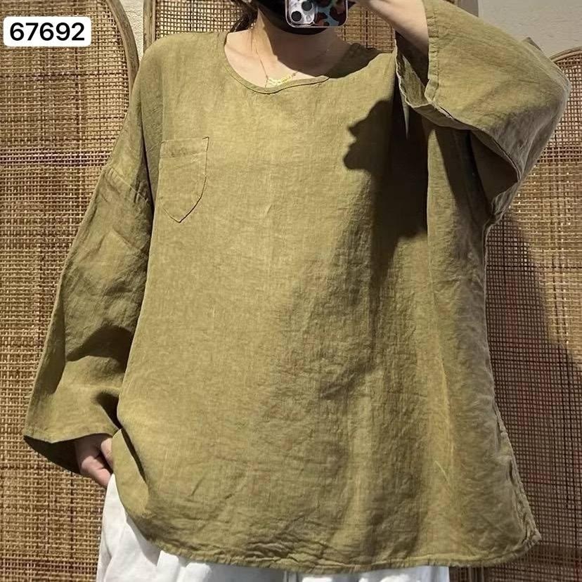 блузка повседневная,льняная винтажная футболка женская,льняная блузка,johnature женские винтажные льняные футболки,женские винтажные льняные футболки