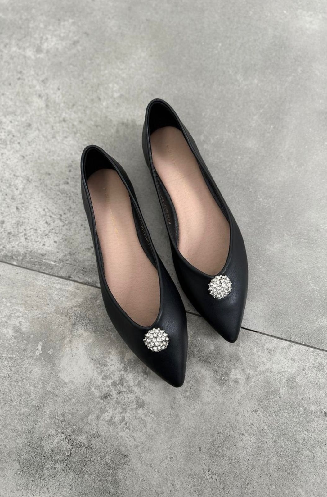 черные балетки,женская ,женские балетки,балетки со стразами, на плоской подошве