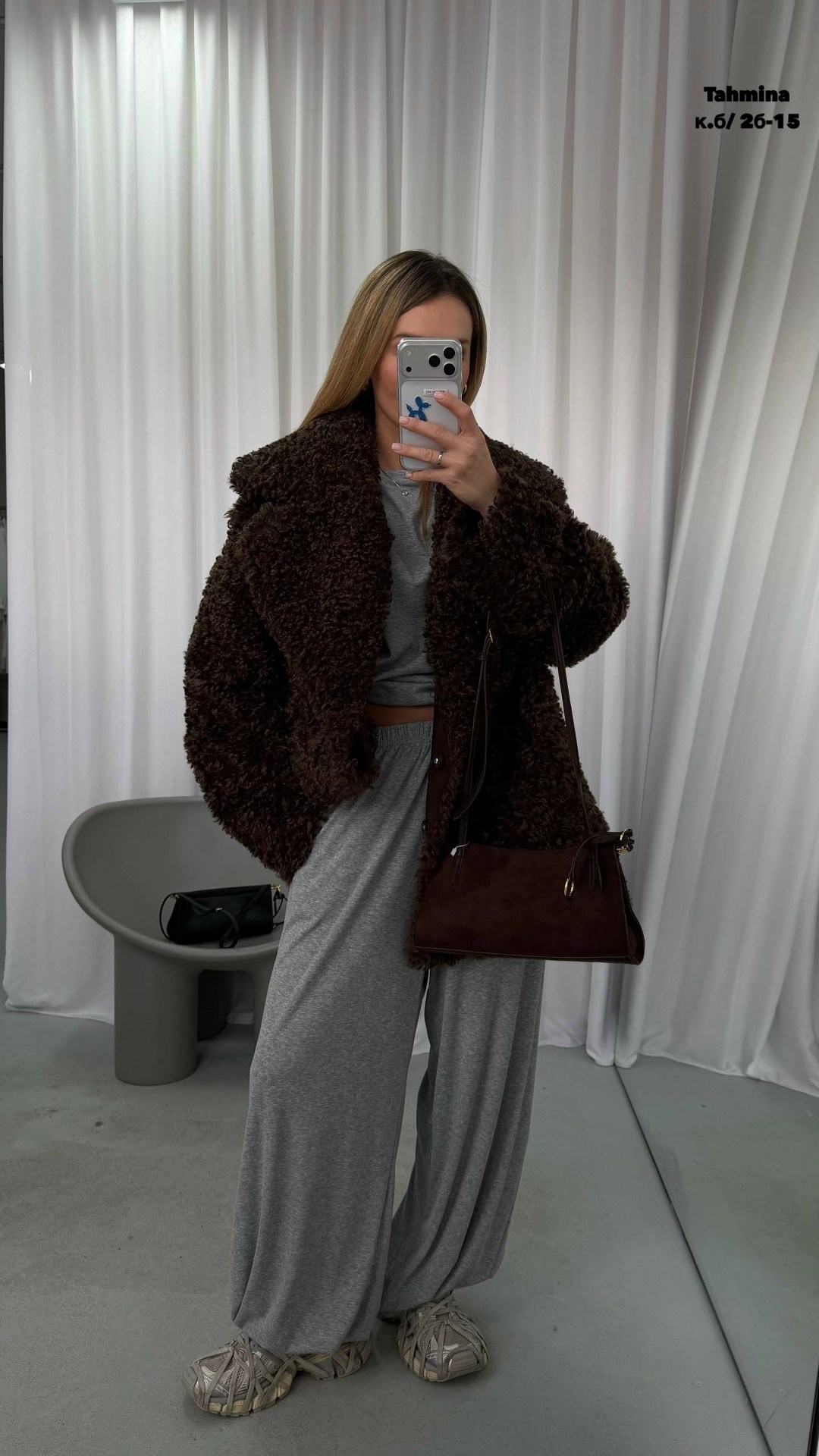 экошуба пальто тедди длинная cosmo brand,шуба из искусственного меха,пальто из искусственного меха,шубка,шубка утеплённая 26333 (шоколад)