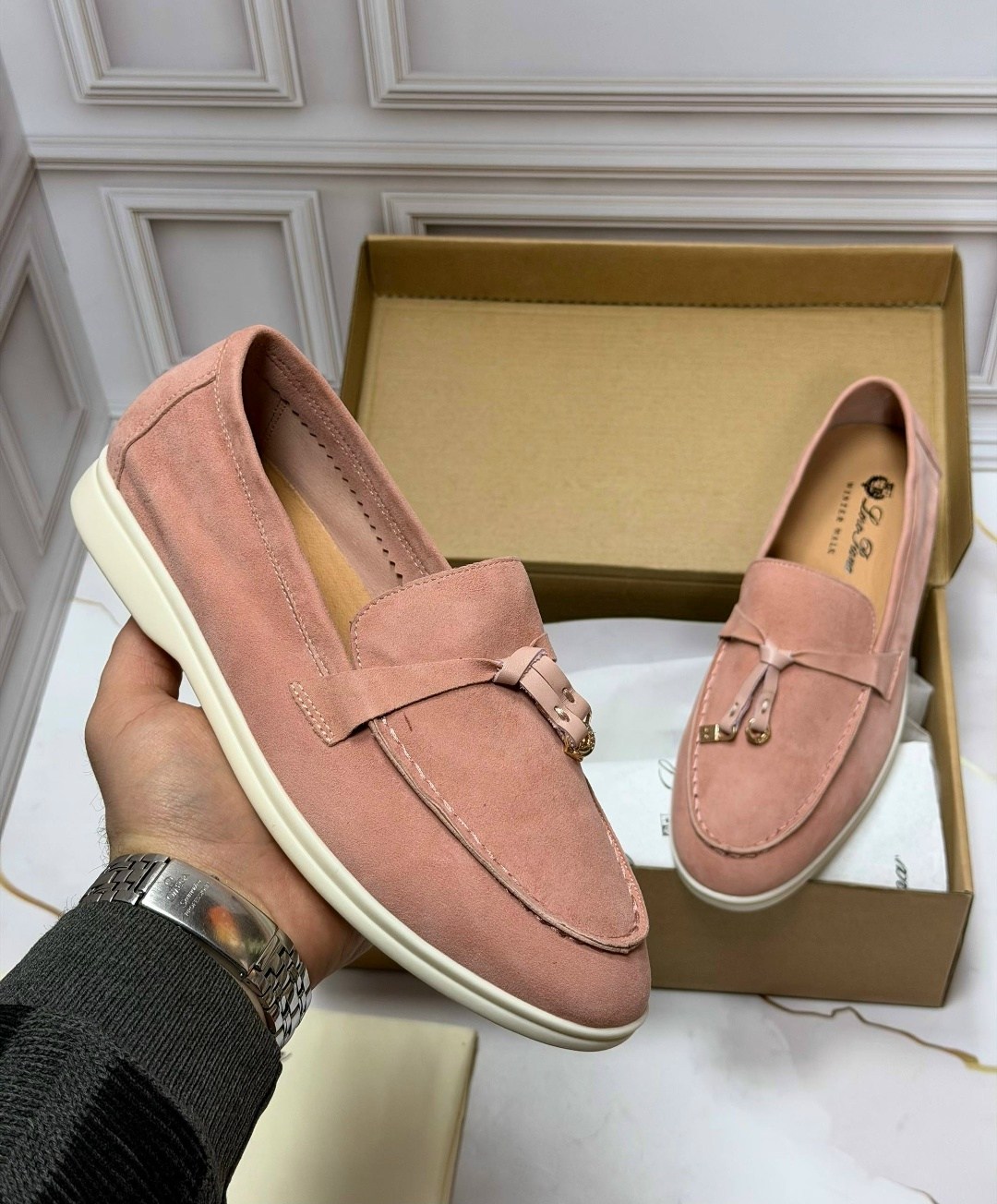 ,лоферы loro piana,loro piana лоферы женские,женские мокасины,лоферы женские