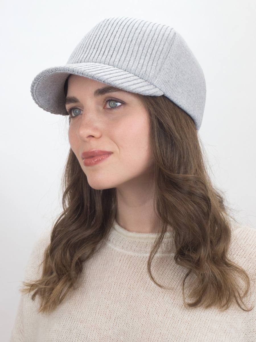 кепи в рубчик сиринга,кепи в рубчик сиринга 497704469,кепка вязаная шапка с ушками и козырьком шерстяная nikhats,кепи в рубчик сиринга цвет серый меланж,женская кепка