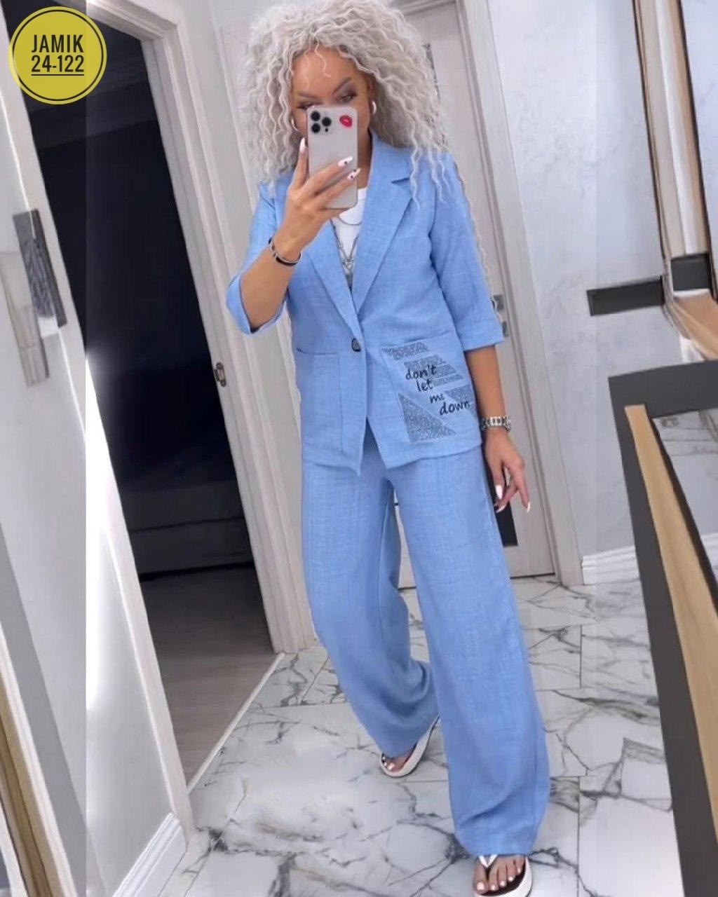 костюм двойка женская,костюм двойка женский брючный,брючные костюмы женские,костюм женский,костюм брючный летний женский арт. 11204991