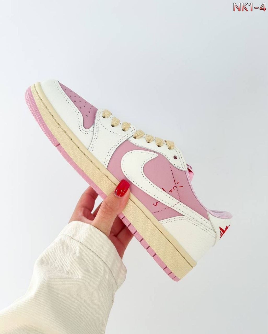 travis scott x air jordan 1 low sail/shy pink,nike air jordan 1 low x travis scott sail shy pink,кроссовки air jordan 1 low x travis scott 'shy pink' unisex,nike air jordan 1 low travis scott shy pink