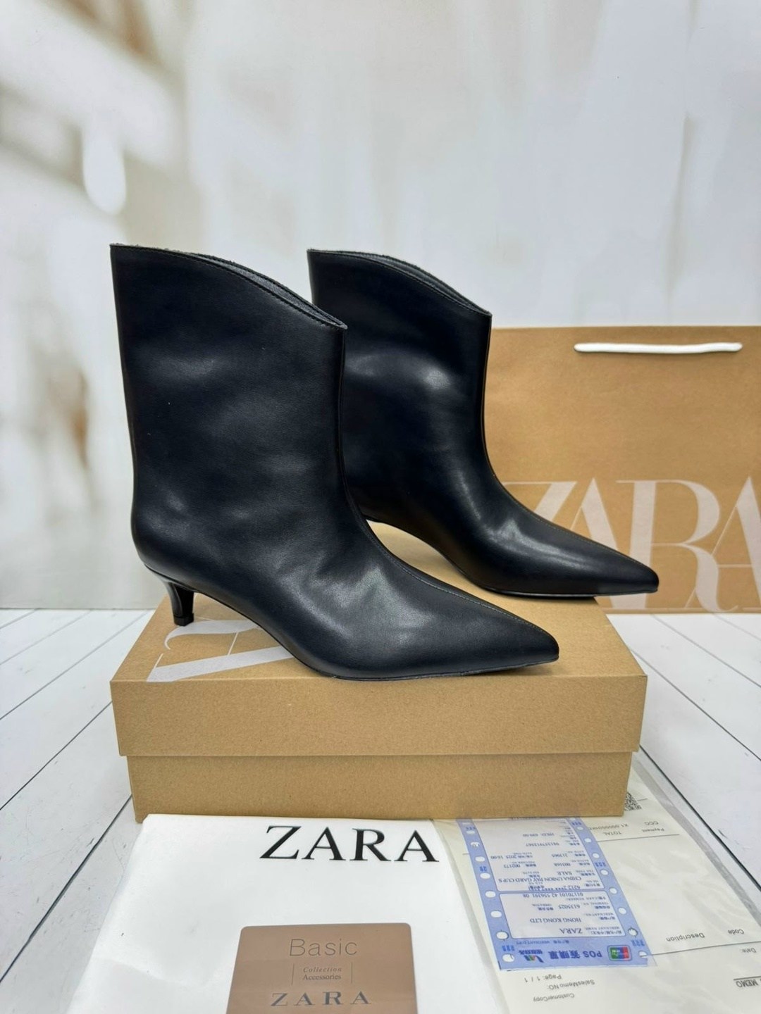 ботильоны zara,ботильоны zara на низком каблуке арт м222,,женские ботильоны,ботильоны