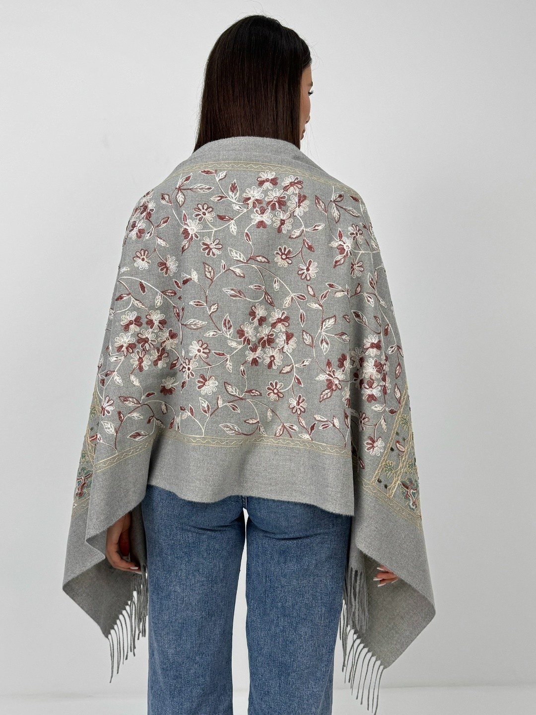 шарф палантин кашемир вышитые цветочные детали,палантин кашемир теплый шарф осенний tantino,malina.ak палантин шарф кашемировый с узором двусторонний,палантин кашемир,палантин женские