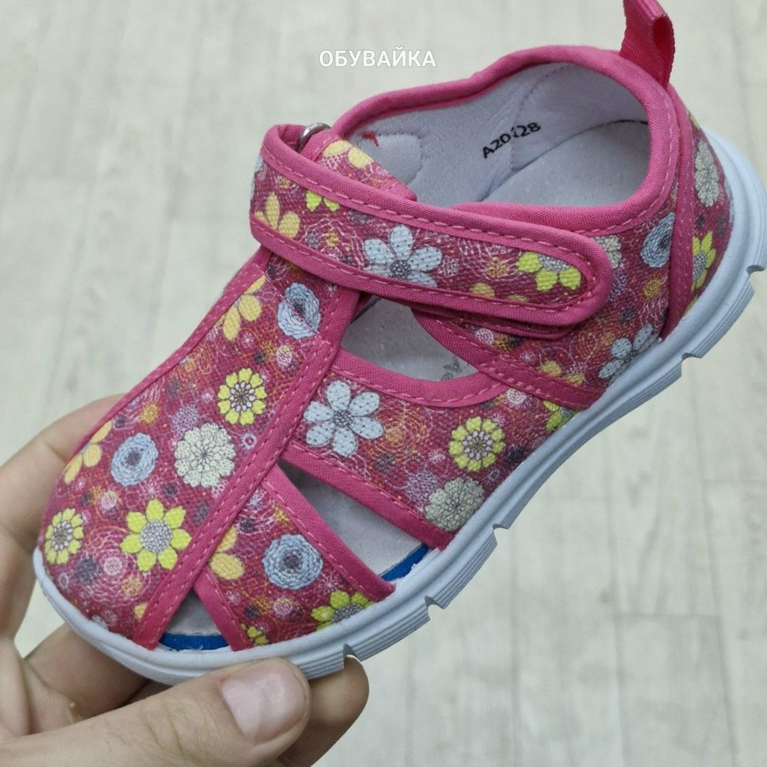 туфли текстильные малодетские 17-921-2,детские сандалии,детские босоножки,босоножки для девочек,сандалии для девочек