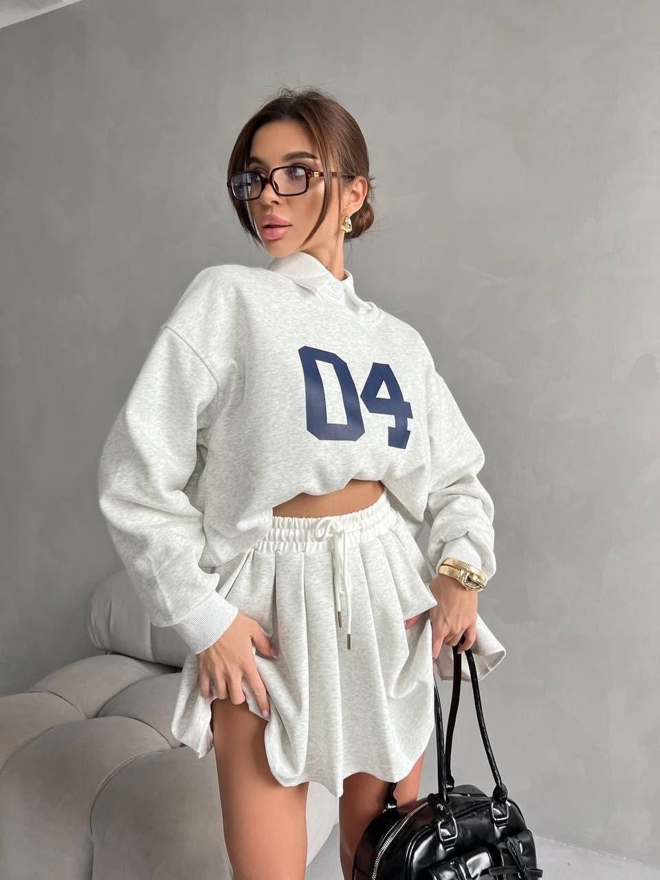 костюм юбка кофта,костюм: юбка и свитшот,костюм женский,кофта и юбка,трикотажные костюмы