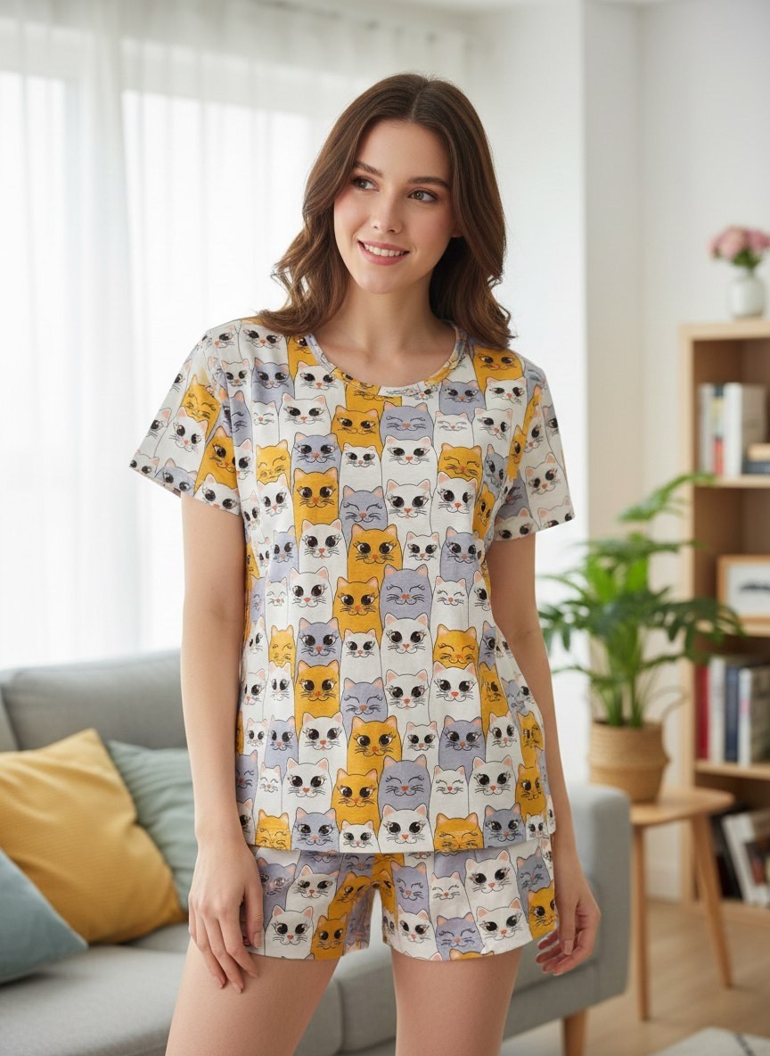 женская пижама,пижама с принтом,домашняя одежда пижама,комплекты пижам,стильная пижама