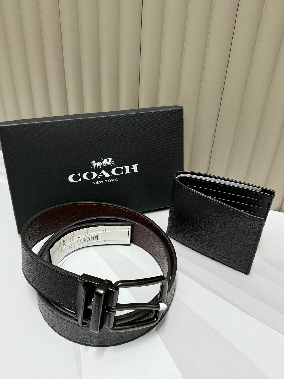 ремень coach,ремень мужские,coach ремень мужской f55434,мужские аксессуары,мужской подарочный набор