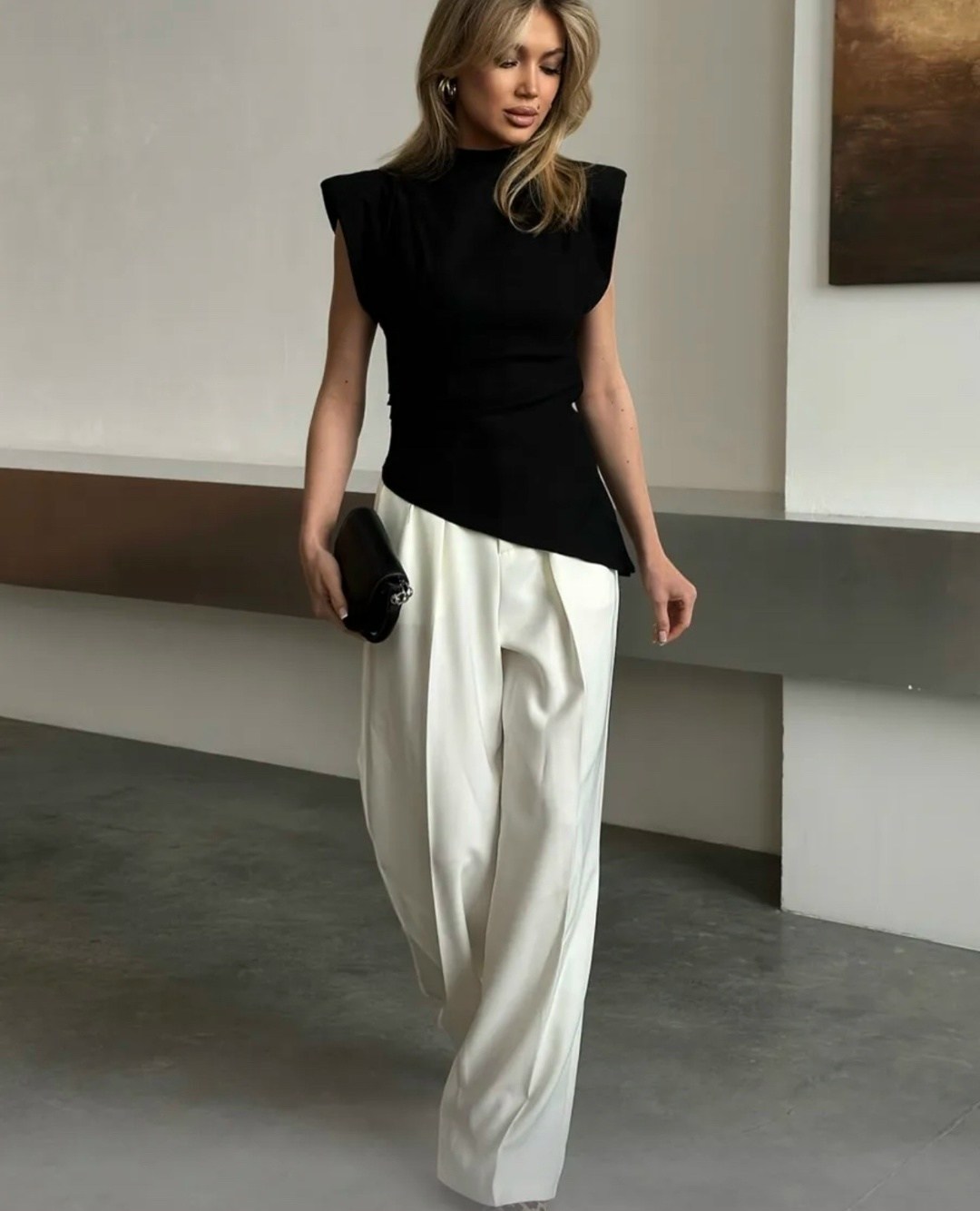 брюки классические,брюки широкие,брюки с высокой талией,брюки палаццо образы