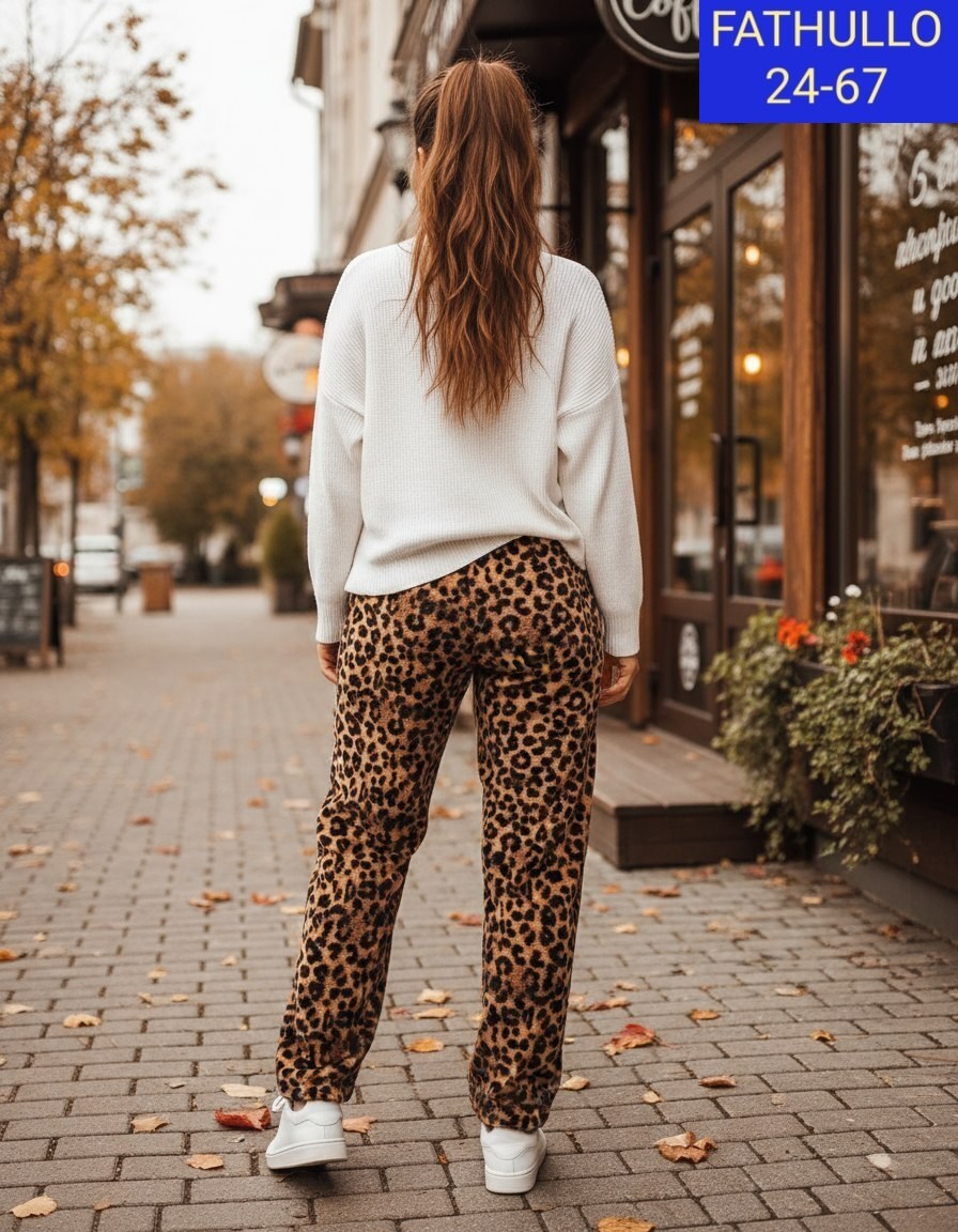 штаны женские,женские брюки 88060 (леопард),образ с леопардовыми брюками,брюки 88060 (леопард),брюки леопард