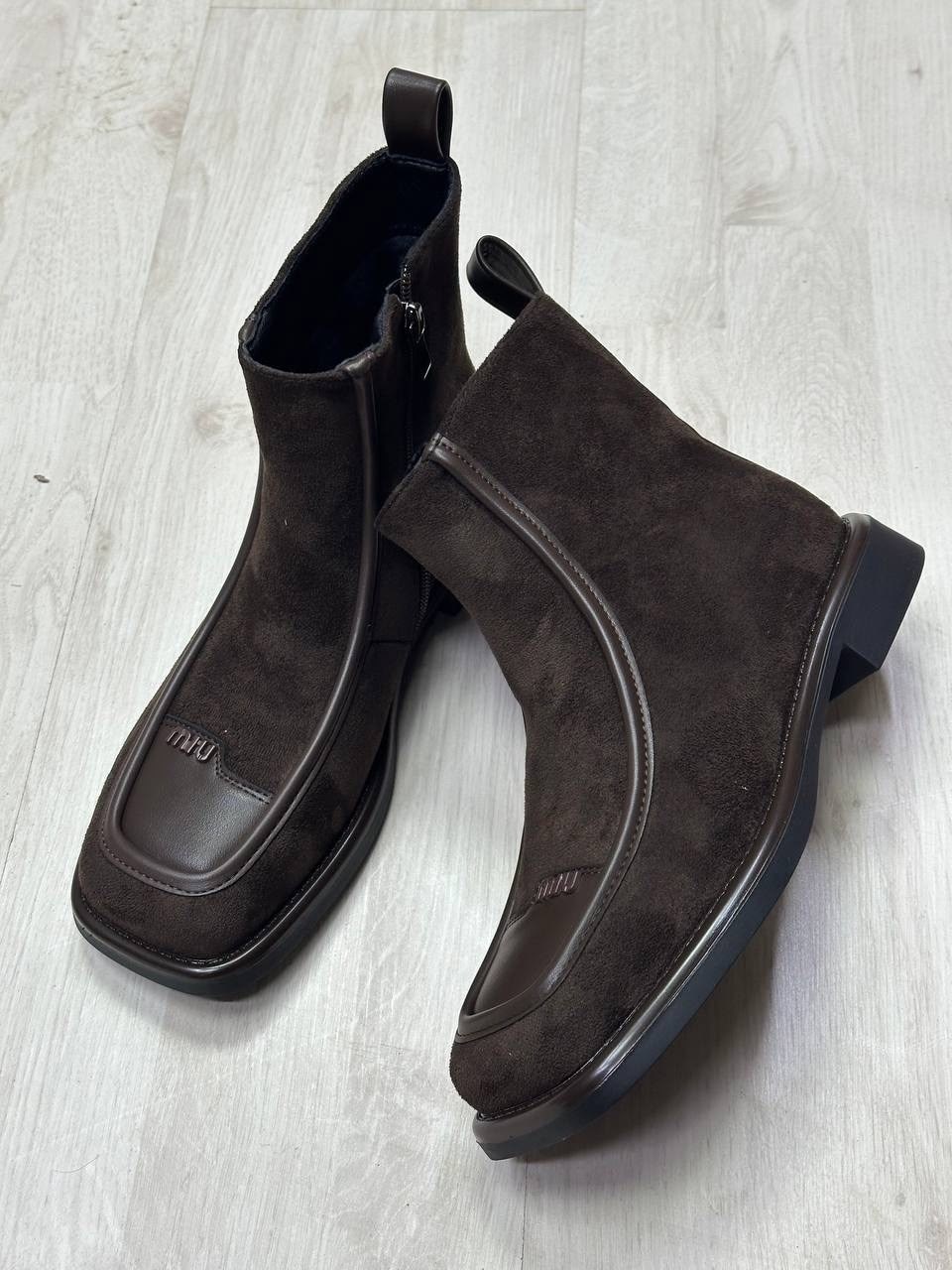 замшевые ботинки,замшевые ботинки челси medicine коричневый,,замшевая ,ботинки натуральная замша