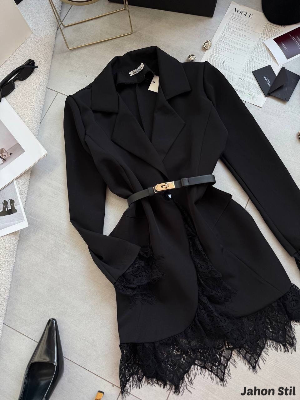 жакет с кружевом,платье пиджак с кружевом,пиджак версаче,костюм,стильный наряд