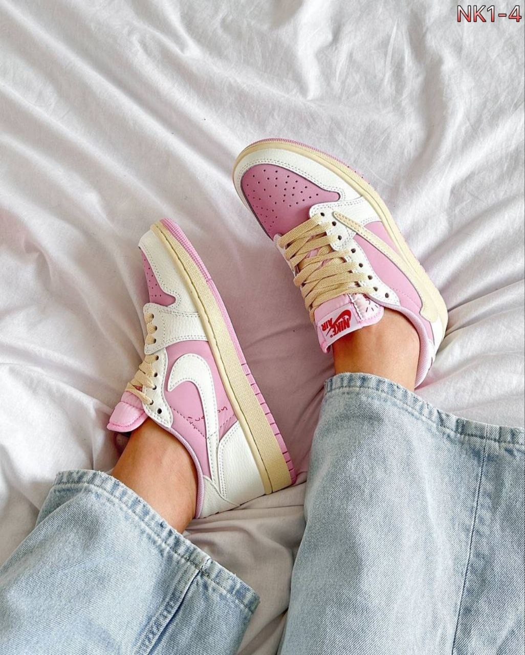 travis scott x air jordan 1 low sail/shy pink,nike air jordan 1 low x travis scott sail shy pink,кроссовки air jordan 1 low x travis scott 'shy pink' unisex,nike air jordan 1 low travis scott shy pink