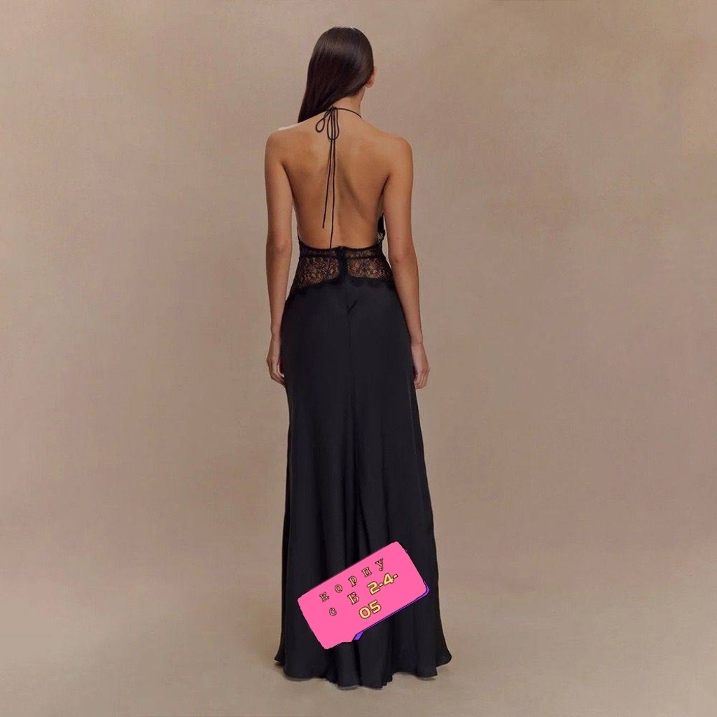 сексуальное кружевное атласное платье с глубоким v-образным вырезом и открытой спиной для женщин,женское элегантное длинное платье-комбинация без рукавов на бретельках с v-образным вырезом,шелковое пл