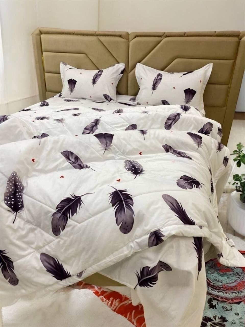 комплект постельного белья с одеялом santfair,комплект постельного белья с одеялом,комплект постельного белья с одеялом сатин евро,комплект постельного белья с готовым одеялом евро,комплект постельног