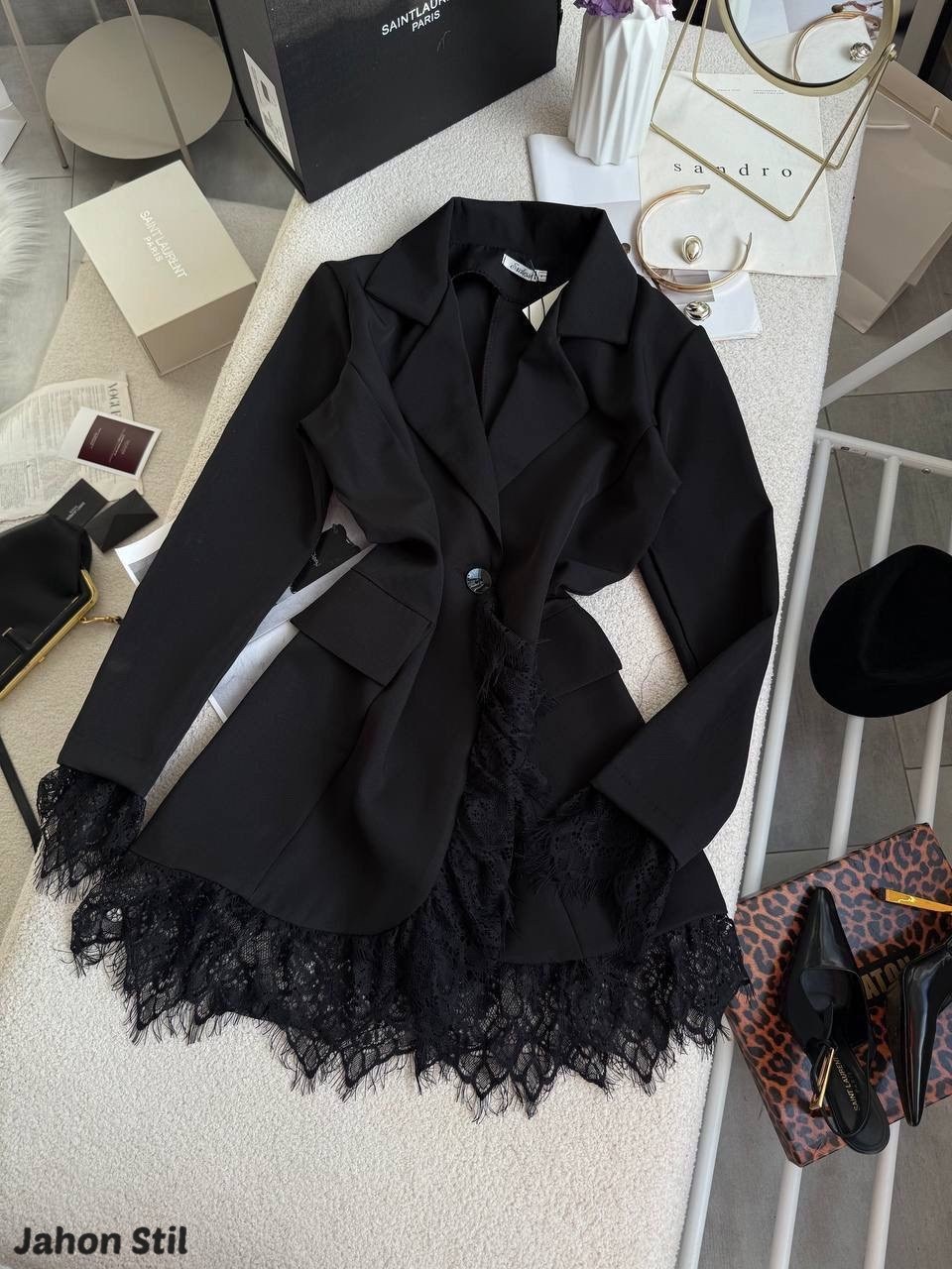 жакет с кружевом,платье пиджак с кружевом,пиджак версаче,костюм,стильный наряд