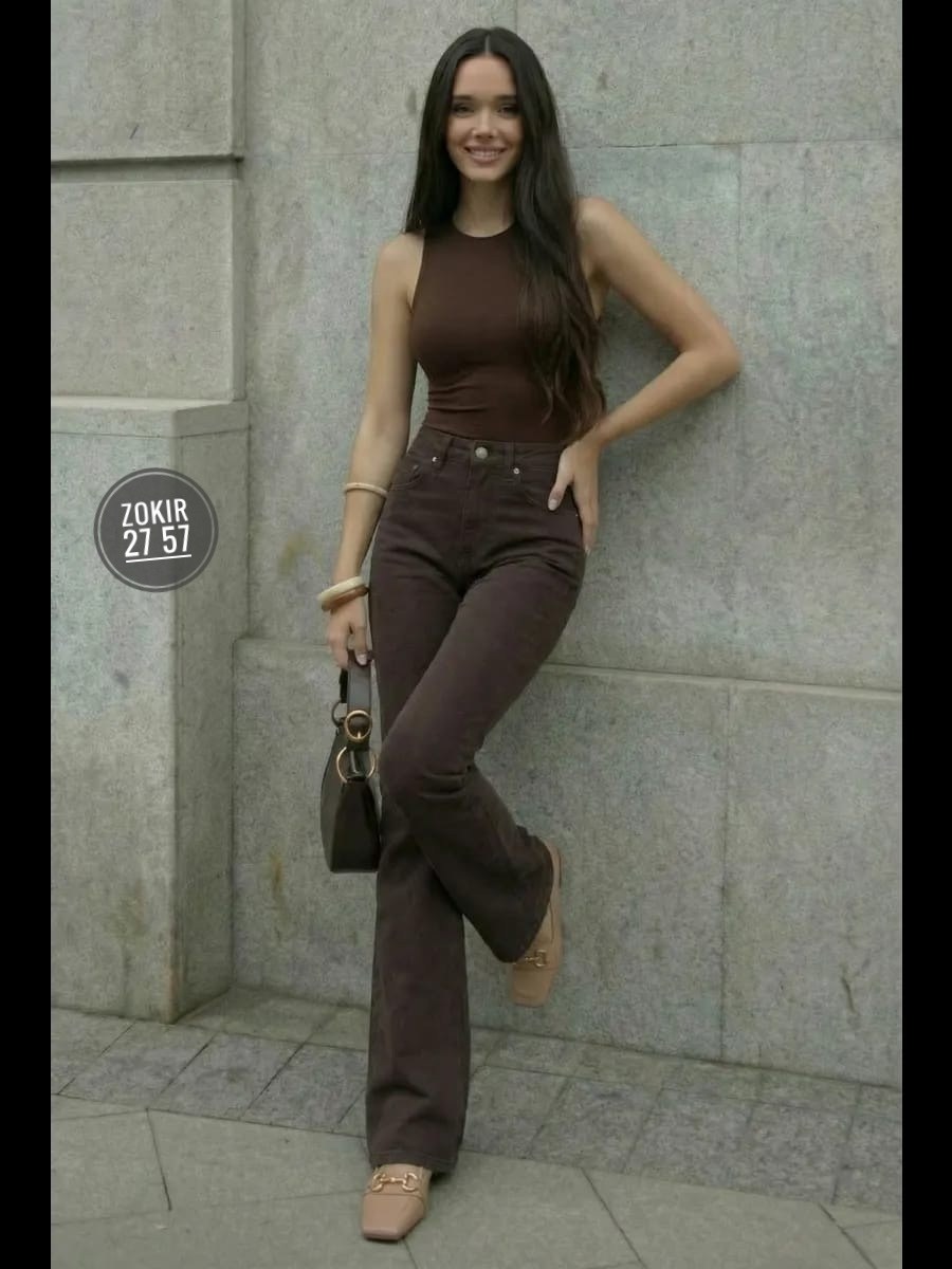 коричневые джинсы клеш женские,коричневые расклешенные джинсы женские,женские джинсы коричневые джинсовые расклешенные брюки,женские расклешенные джинсы bootcut denin 2026 коричневые,джинсы клеш женск