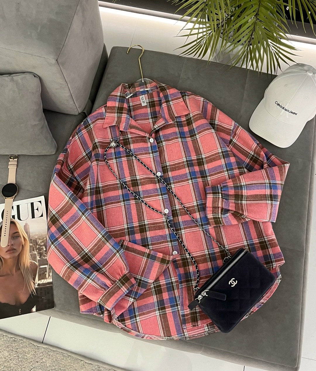 рубашка женская в клетку оверсайз,рубашка оверсайз в клетку betrendy wear,женская рубашка в клетку,рубашка оверсайз в клетку удлиненная,рубашка в клетку