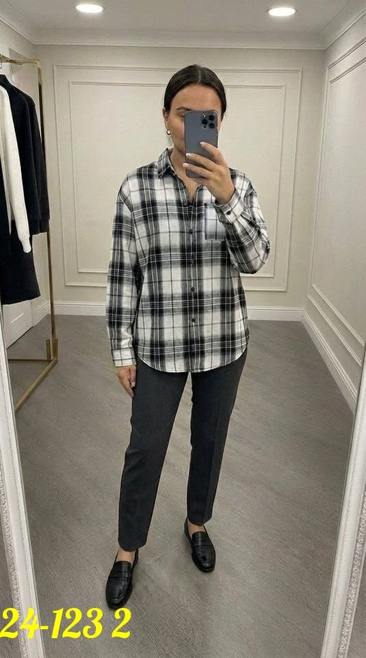 рубашка оверсайз в клетку betrendy wear,женская рубашка в клетку,рубашка женская в клетку оверсайз,рубашка женская,рубашка оверсайз в клетку