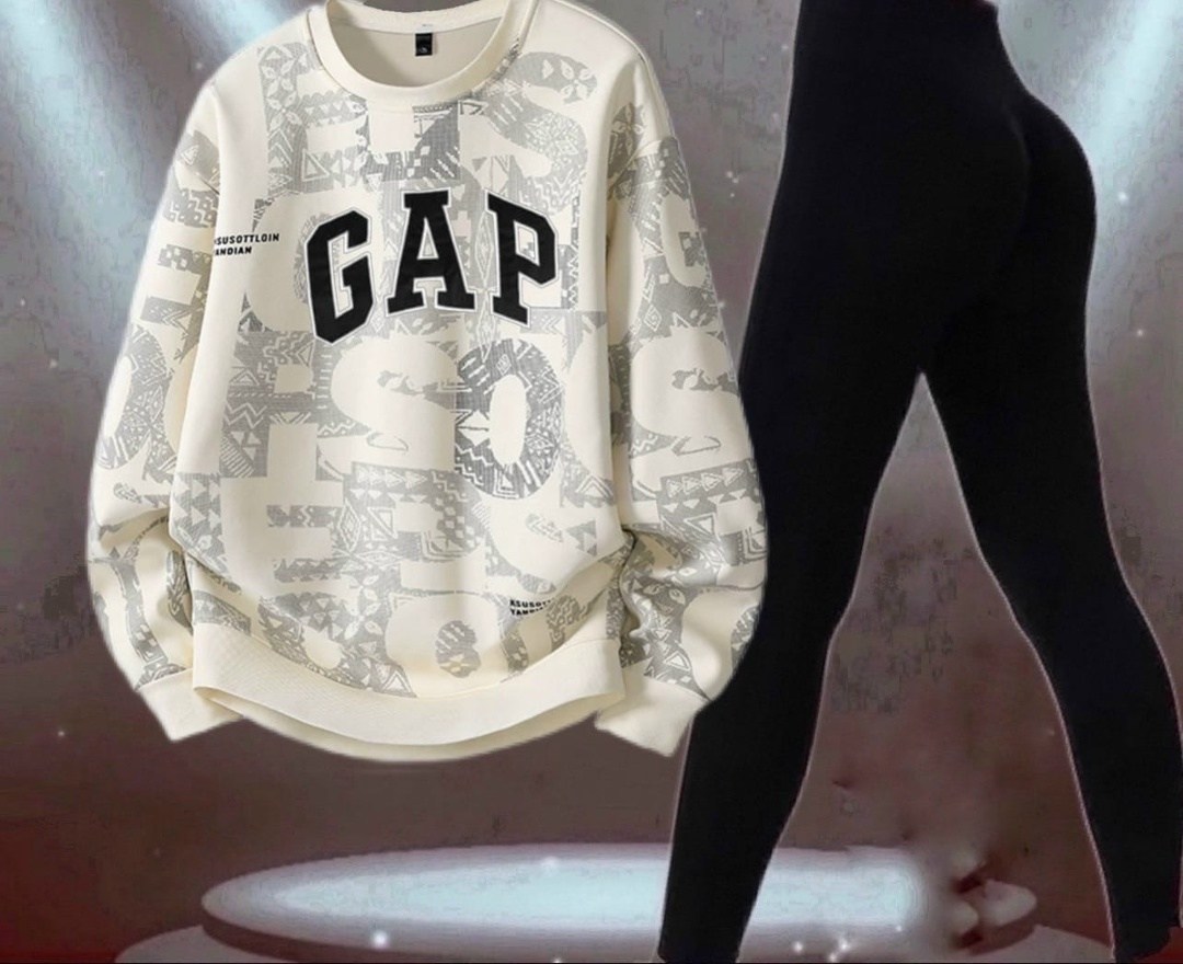 свитшот женская,костюм gap женский,модные свитшоты,толстовка,одежда комплект