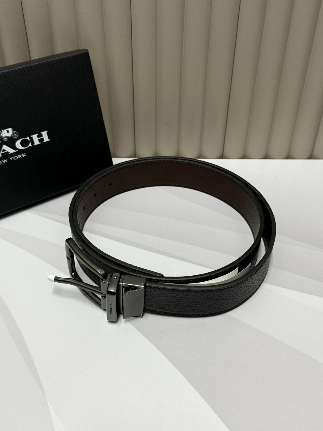 ремень coach,ремень мужские,coach ремень мужской f55434,мужские аксессуары,мужской подарочный набор