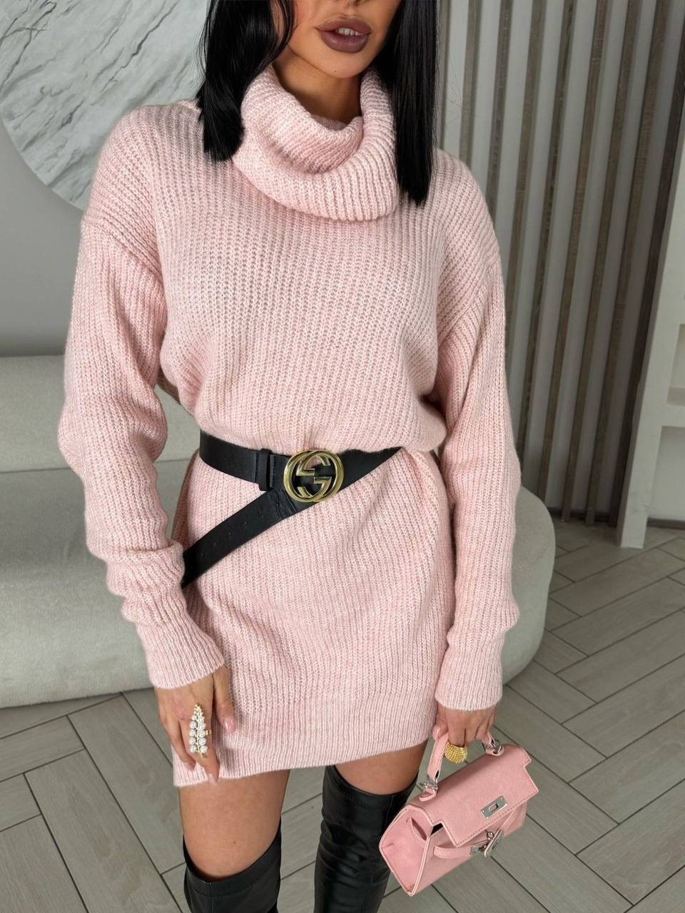 платье женское вязаное,вязаное платье,платье туника теплое вязаное,платье туника теплая,платье-туника