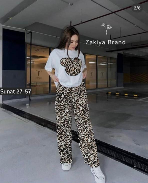 женские футболки с принтом,женская пижама,комплект пижама,одежда женская,леопард ткань