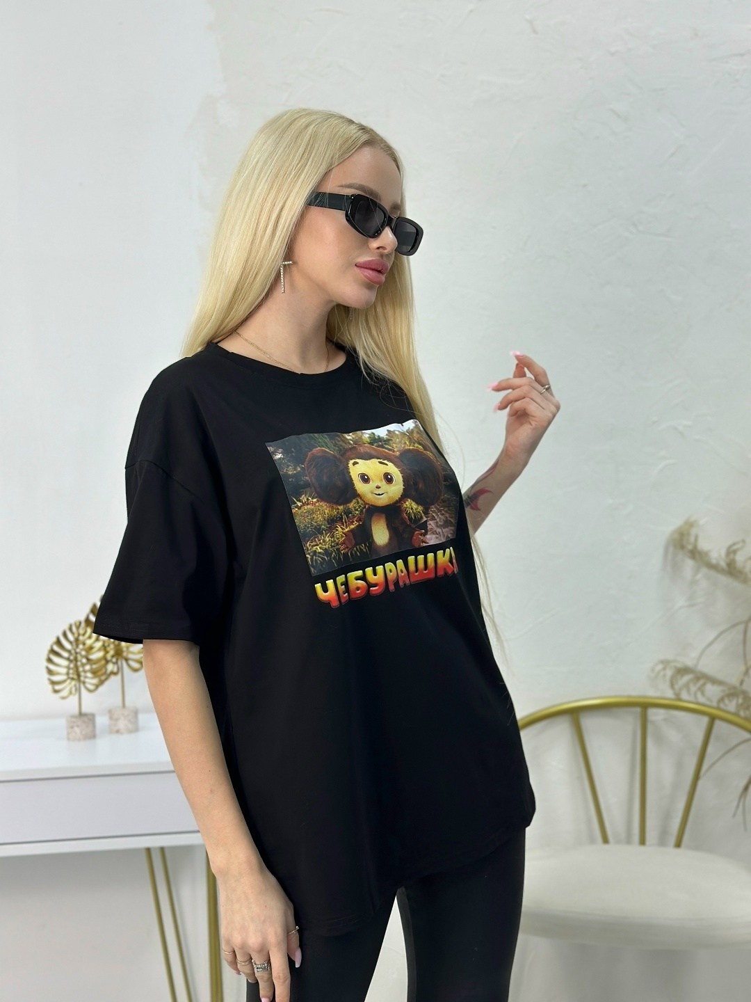 футболка с чебурашкой женская,футболки женская,футболка с чебурашкой,футболки модные,женские футболки с принтом