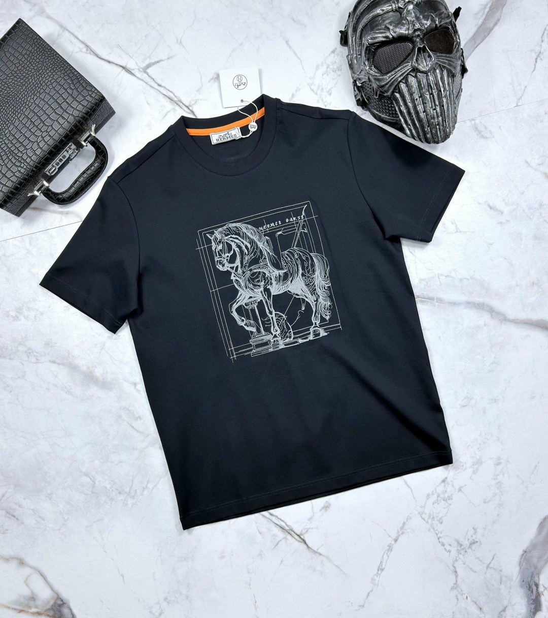 футболка гермес,мужская футболка hermes,оригинальные футболки,футболка с лошадьми,мужская футболка