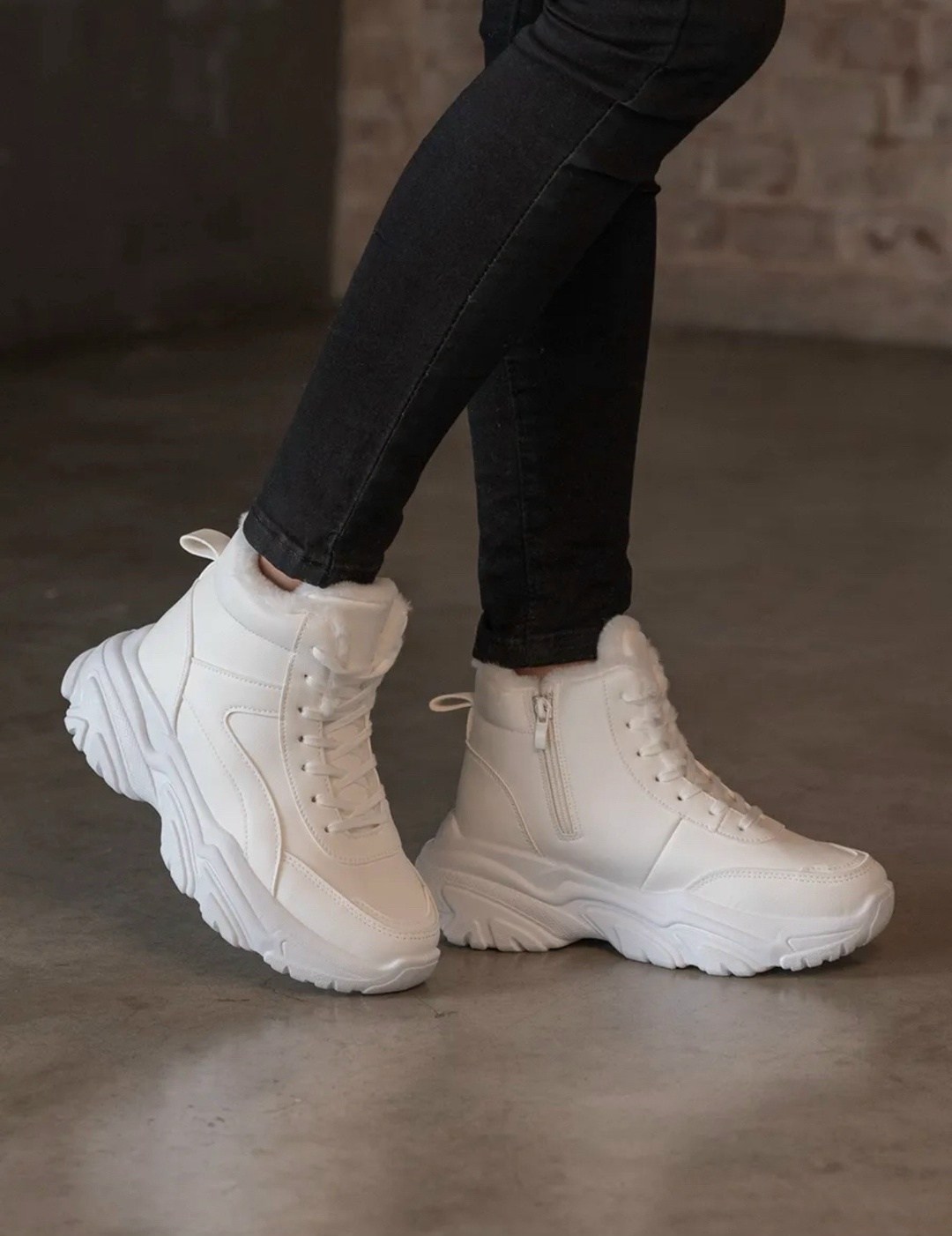 кроссовки ботинки с мехом зимние ela shoes 280151659,белые высокие зимние кроссовки женские,кроссовки ботинки с мехом зимние ela shoes,кроссовки зимние с мехом на толстой подошве ovvo цвет белый,женск