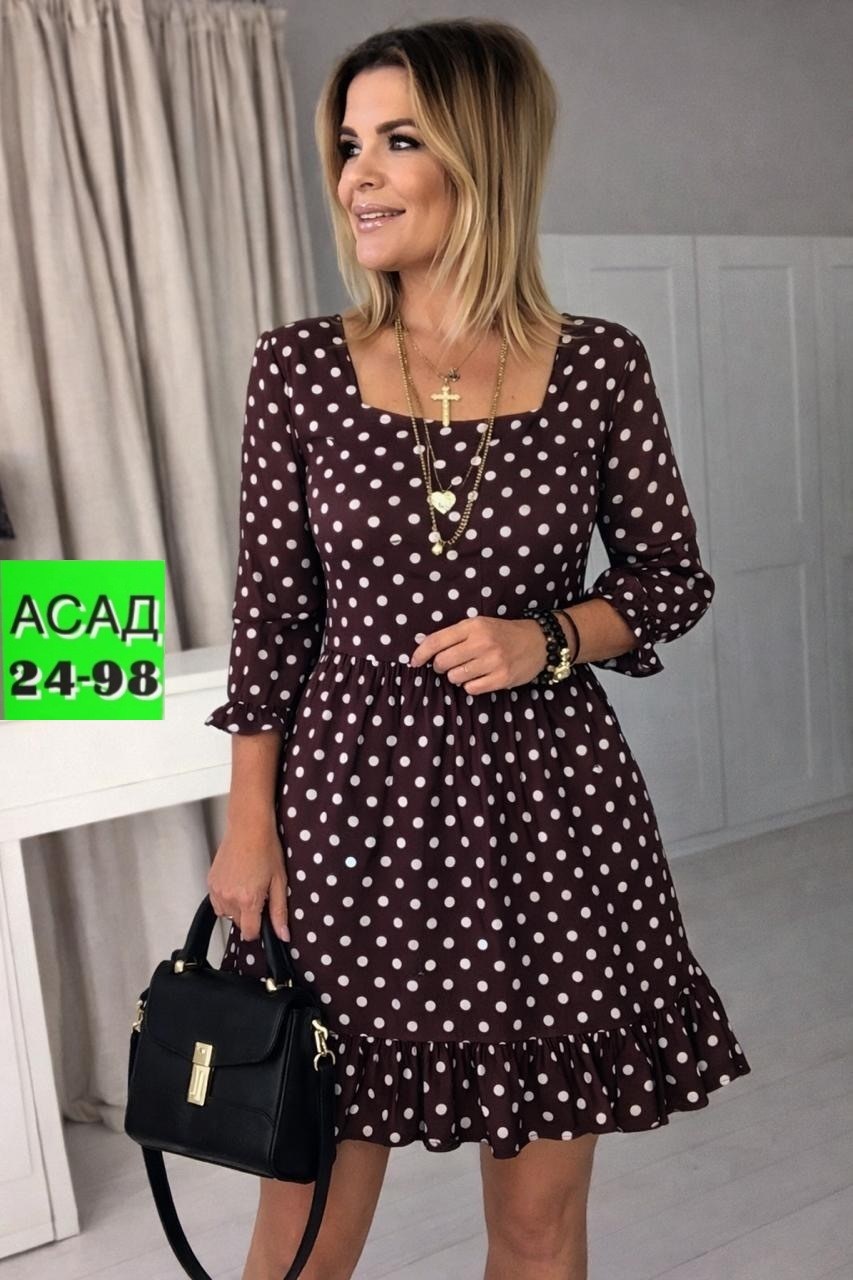 платья ,платье женская,платье,женское платье в горошек,платье в горошек