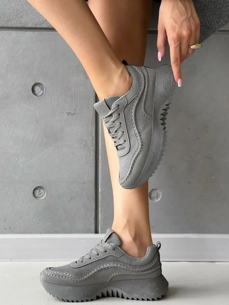 ,женские кроссовки,кроссовки замшевые,серые кроссовки,повседневные кроссовки