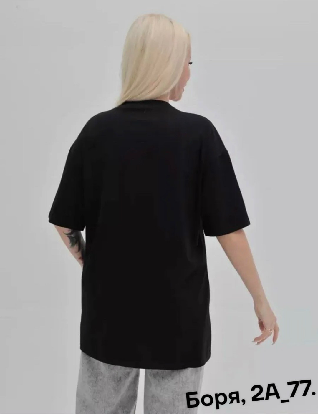 футболка женская оверсайз со стразами,футболка оверсайз со стразам,футболка со стразами оверсайз нарядная,базовая футболка со стразами оверсайз туника черная abidov style,базовая футболка со стразами