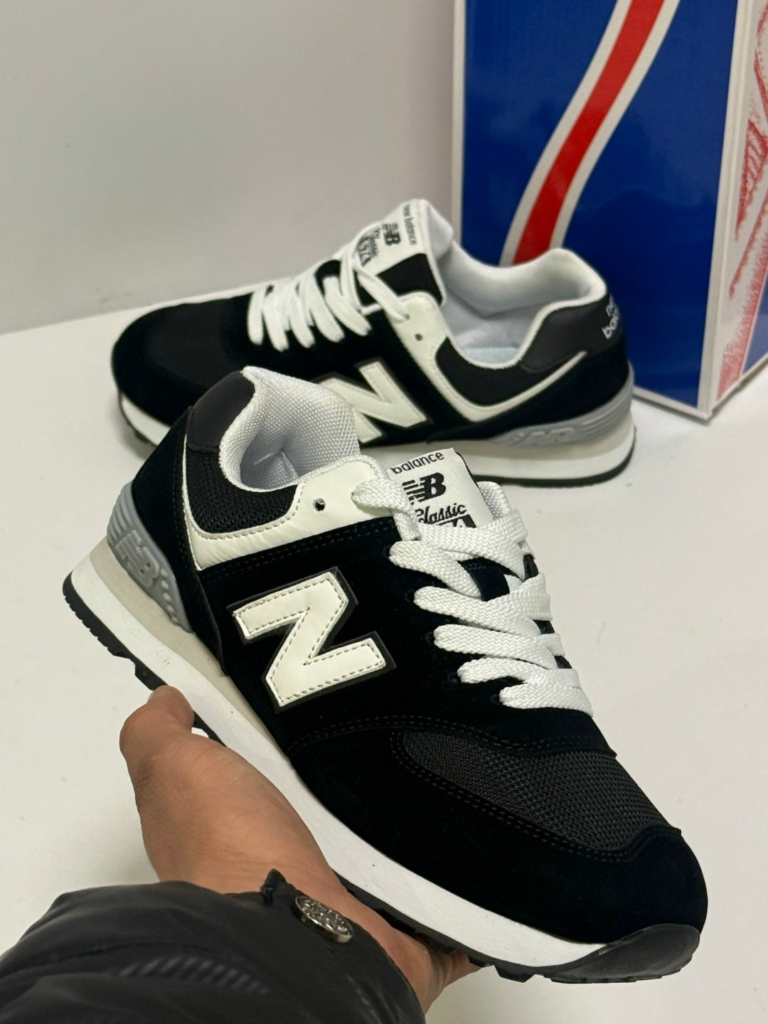 кроссовки new balance 574,кроссовки new balance,кроссовки new balance 574 черный белый серый,кроссовки,мужские кроссовки new balance 574