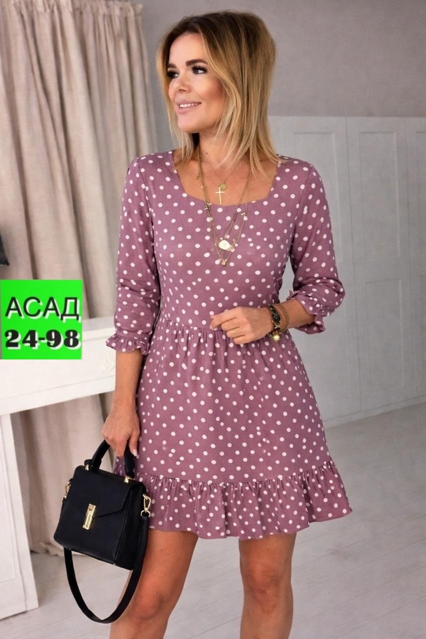 платья ,платье женская,платье,женское платье в горошек,платье в горошек