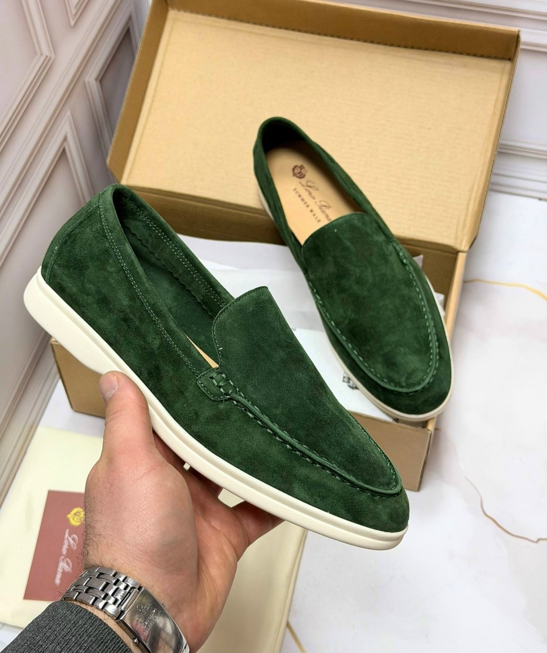 ,лоферы loro piana мужские,loro piana лоферы,лоро пиано лоферы мужские зеленые,лоферы мужские замшевые loro piana suede lux olive