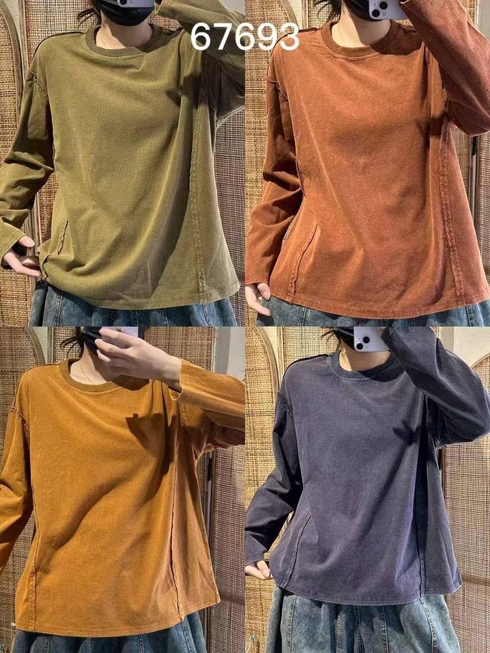 свитшот бохо с двойным низом moda-mo,женская футболка с длинным рукавом,футболки для женщин,свитшот оверсайз y2k женсовет,футболки модные