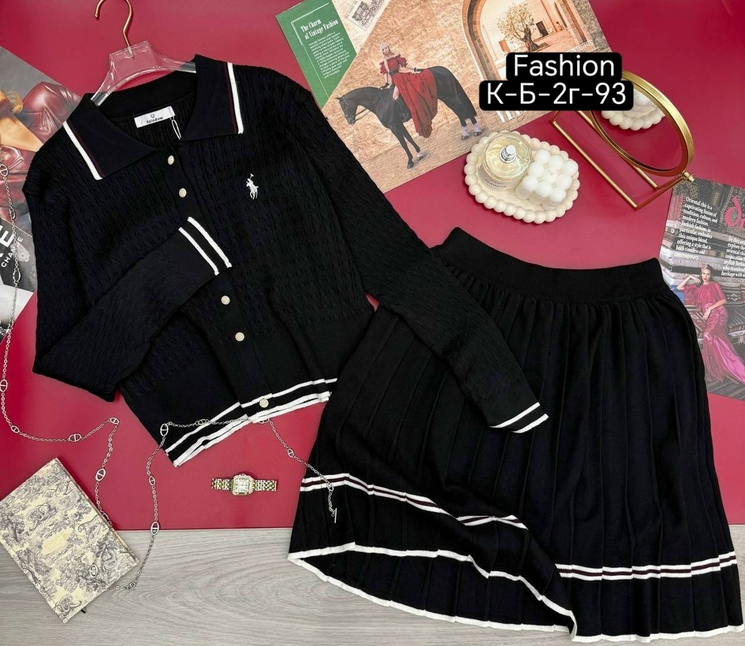 женский костюм,костюм с юбкой,костюм двойка,вязаный костюм с юбкой,трикотажный костюм с юбкой