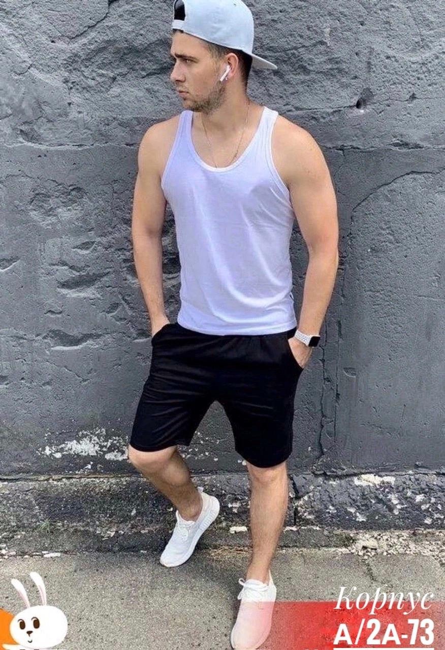мужская майка,мужская майка черная,майка и шорты,спортивная майка мужская,мужская мода