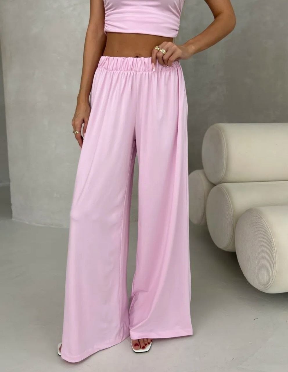 розовые широкие брюки для женщин лето 2026,брюки розовые,брюки палаццо,брюки широкие,летние розовые брюки для женщин 2026