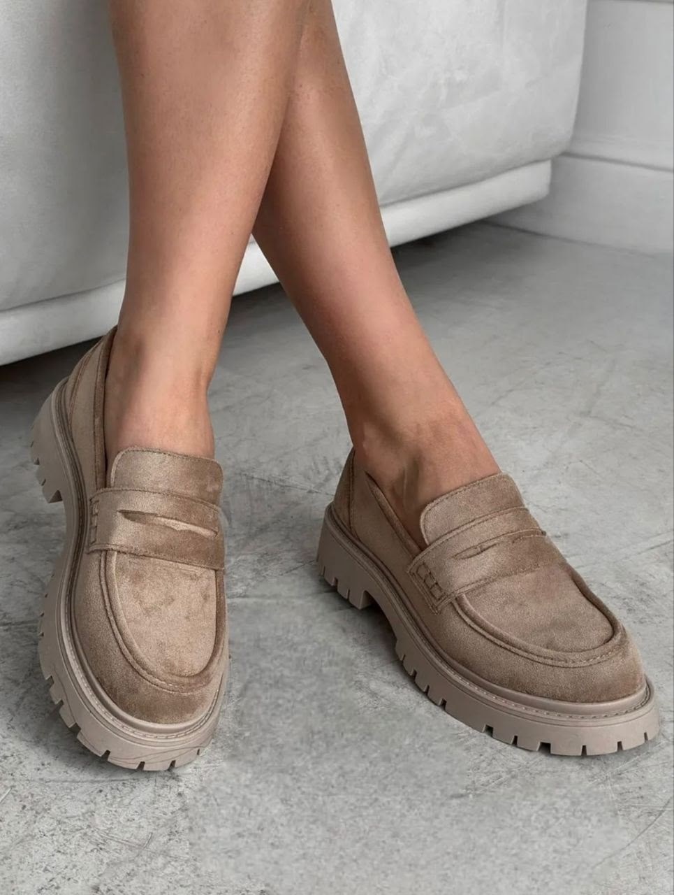 ,замшевые лоферы на платформе,лоферы замшевые,лоферы замш,лоферы женские