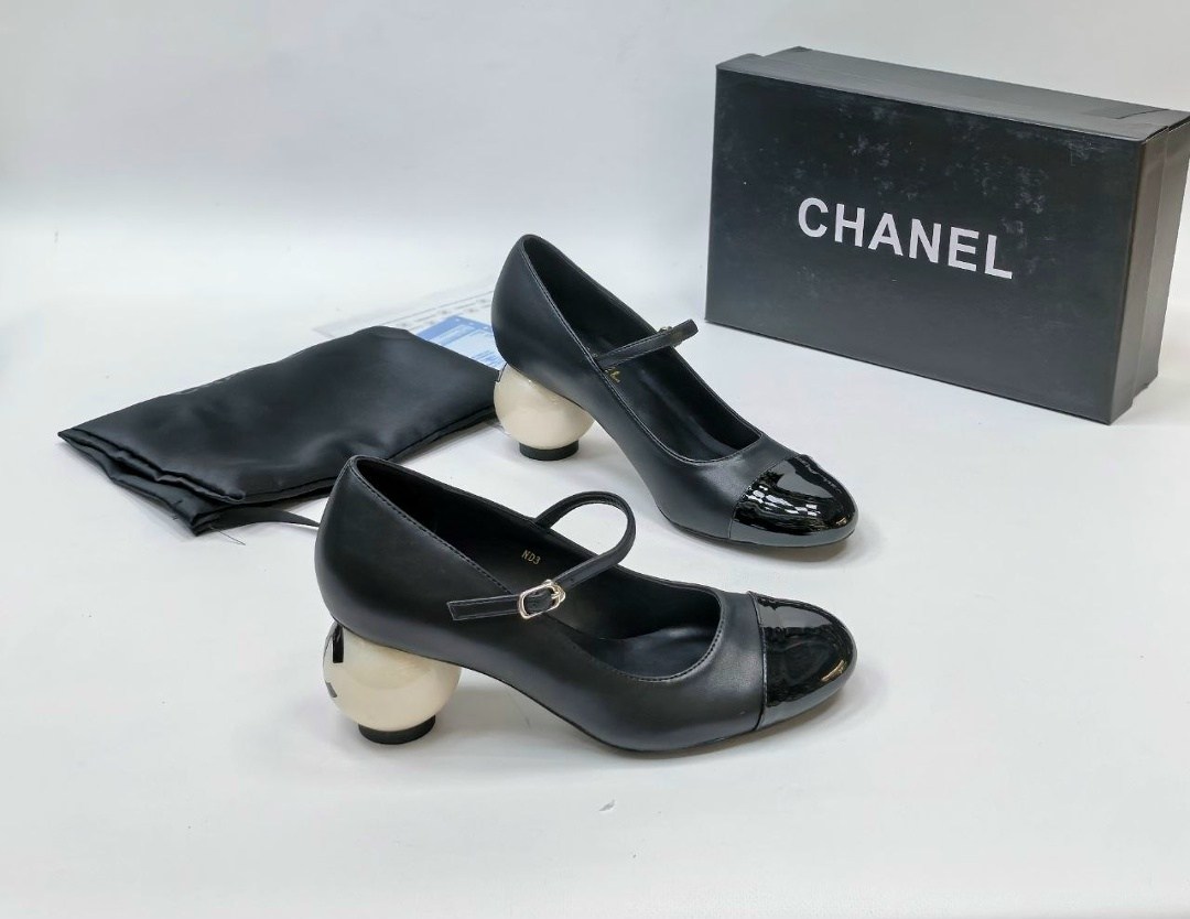 туфли chanel,туфли шанель,chanel женские туфли на высоком каблуке,chanel черные кожаные туфли,туфли мэри джейн шанель