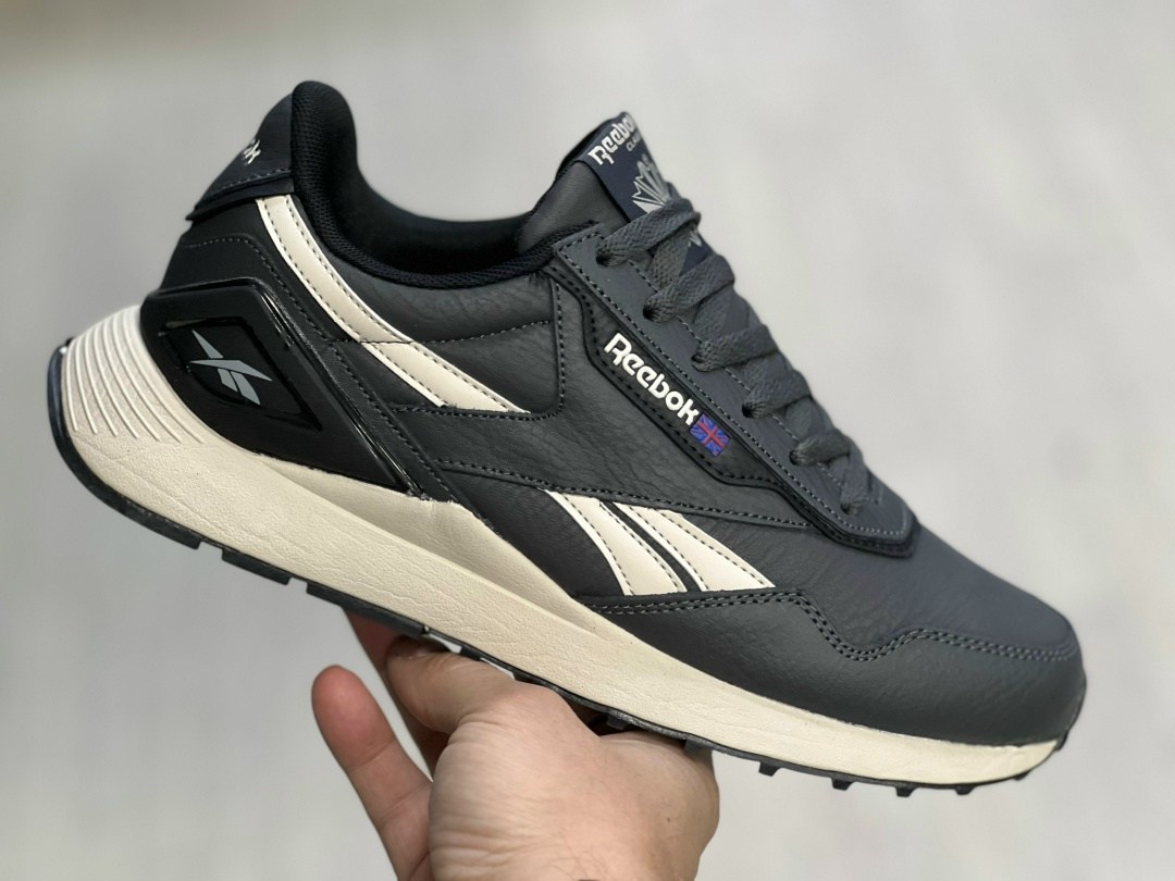 кроссовки reebok classic leather 'black army green',мужские кроссовки reebok,кроссовки reebok classic,кроссовки reebok classic leather,кроссовки унисекс reebok classic leather зеленые