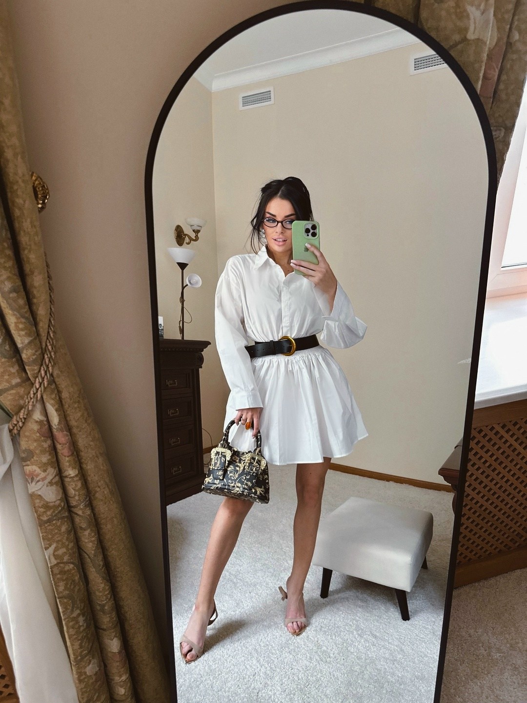 платье-рубашка,платье рубашка с поясом,женское платье рубашка,белое платье рубашка,платье-рубашка на пуговицах