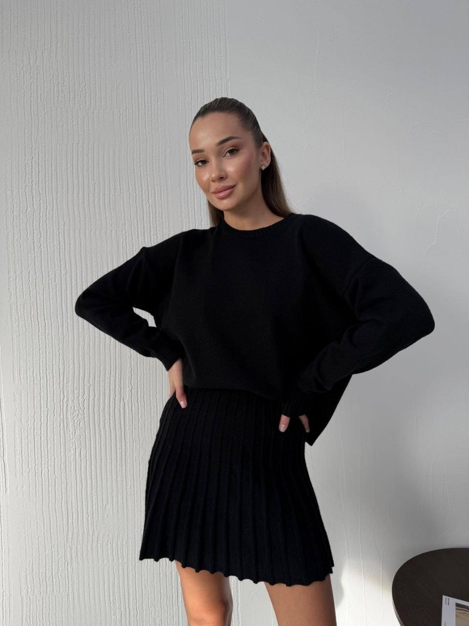 костюм свитер + юбка,вязаный трикотажный костюм с юбкой-солнце и кофтой,вязаный костюм с юбкой,костюм деловой вечерний двойка с юбкой вязаный,костюм двойка кашемир