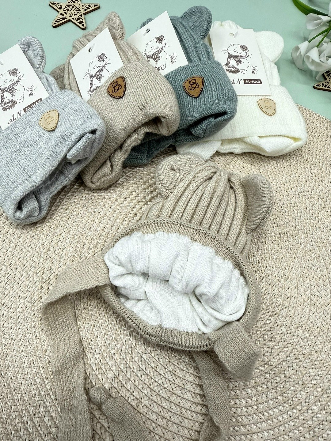 шапка для новорожденного,детские вязаные шапки,комплект шапки,детская шапочка,шапочка для новорожденного