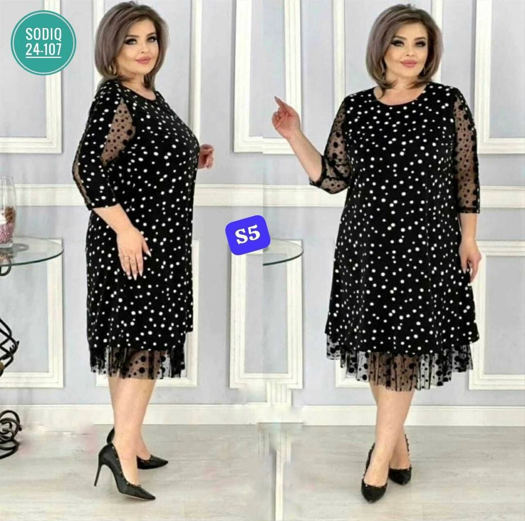 платье женское праздничное больших размеров,платье больших размеров,вечернее платье больших размеров нарядное в горошек saliya brand,платье женская,платье